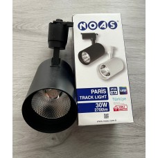 30 WATT SİYAH KASA  GÜNIŞIĞI LED RAY SPOT  